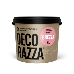 Декоративное покрытие BREZZA, 5 л, Decorazza, Декораца Брецца
