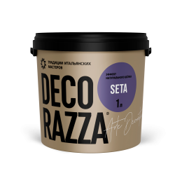 Декоративное покрытие SETA Decorazza Oro 1 кг, Декораца Сета Оро