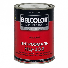 краска-эмаль Эмаль НЦ-132 быстросохнущая BELCOLOR Белколор Золотисто-желтый 1,7 кг, защитно-декоративная